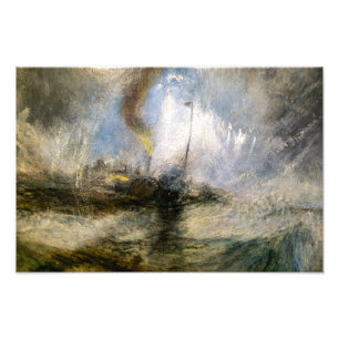 Impression Photo Tempête de neige JMW Turner