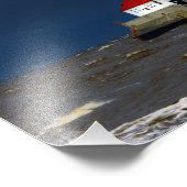 Impression Photo Tempête du phare (Coin)