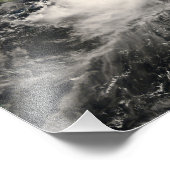 Impression Photo Tempête tropicale Gustav dans la mer des Caraïbes (Coin)