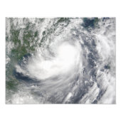 Impression Photo Tempête tropicale Hagupit (Devant)