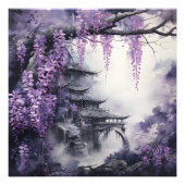 Impression Photo Temple antique de Wisteria (Devant)