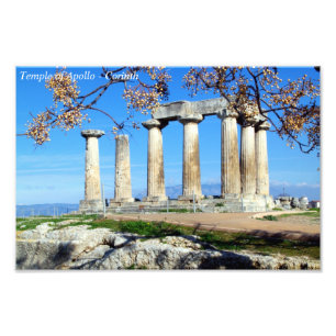 Impression Photo Temple d'Apollon - Corinthe