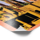 Impression Photo Temple de Karnak Date Arbres (Coin)