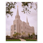 Impression Photo Temple LDS de Brigham City (Devant)