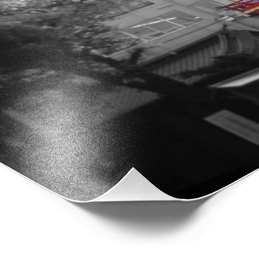 Impression Photo Temple rouge (Coin)