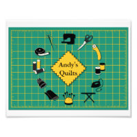 Temps de courtepointe Personnalisez le Étiquette