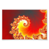 Impression Photo Tentacle flamand - Art fractal (Devant)