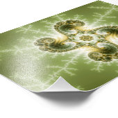 Impression Photo Tentacles Curieux - Art Fractal (Coin)