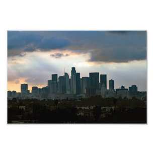 Impression Photo Terrasse de la ville