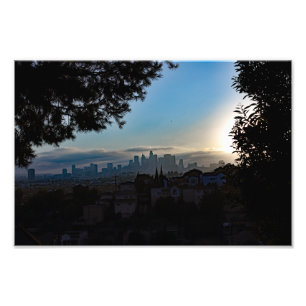 Impression Photo Terrasse de la ville