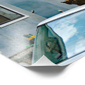 Impression Photo Terrasse de la ville (Coin)