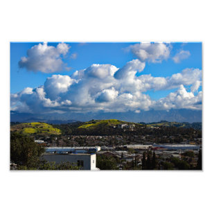Impression Photo Terrasse de la ville