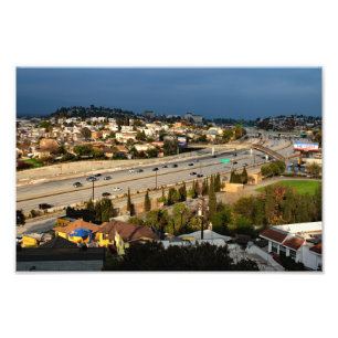 Impression Photo Terrasse de la ville