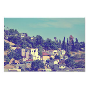 Impression Photo Terrasse de la ville