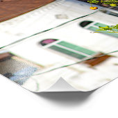 Impression Photo Terrasse de la ville (Coin)