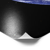 Impression Photo Terre entière montrant l'Amérique du Nord (Coin)