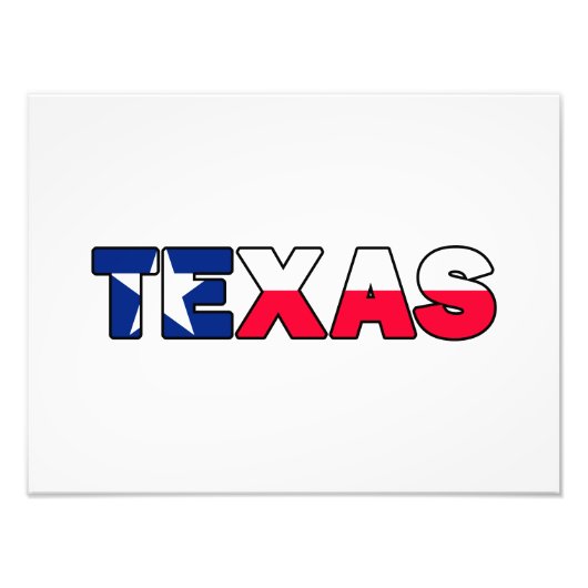 Impression Photo Texas (Devant)