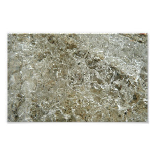 Impression Photo Texture de glace glaciaire abstraite de la nature