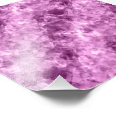 Impression Photo Texture rose foncé (Coin)