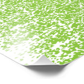 Impression Photo Texture Vert Citron Grunge (Coin)