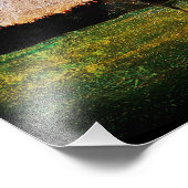 Impression Photo Textures de coucher de soleil Audubon (Coin)