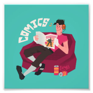 Impression Photo Tf2 Scout bandes dessinées petit art