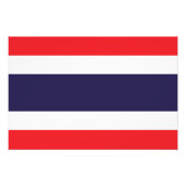 Impression Photo Thaïlande - Drapeau thaï (Devant)