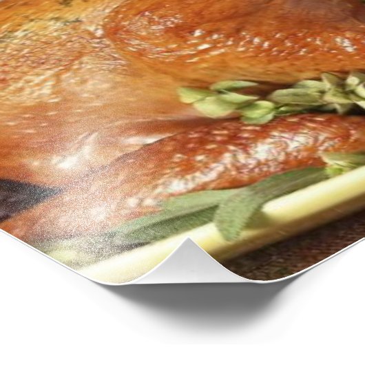 Impression Photo Thanksgiving turkey dinner (Coin)