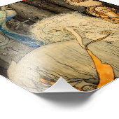 Impression Photo "The Bluebird" de John Bauer (Coin)