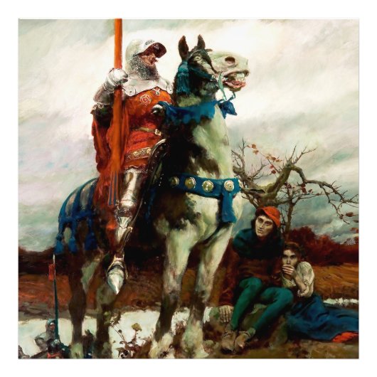 Impression Photo The Coming Lancaster par Howard Pyle (Devant)