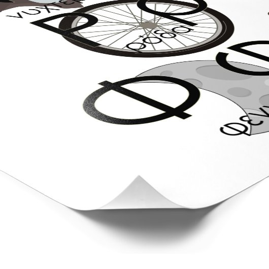 Impression Photo The Greek Alphabet Letters (Coin)