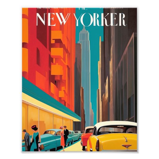 Impression Photo The New Yorker (Devant)