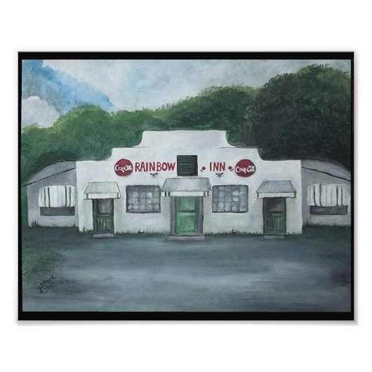 Impression Photo The Rainbow Inn Pierre Part, La Peinture Print (Devant)