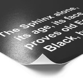 Impression Photo The Sphinx proves Black Egypt (Coin)