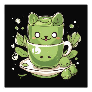 Impression Photo thé vert matcha