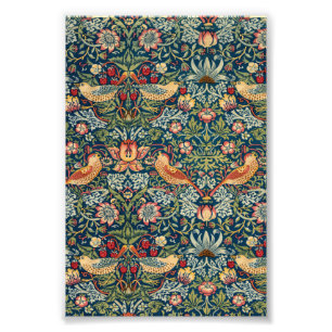Impression Photo Thief de fraises par William Morris