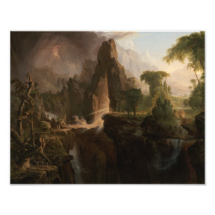 Impression Photo Thomas Cole - Expulsion du Jardin d'Eden