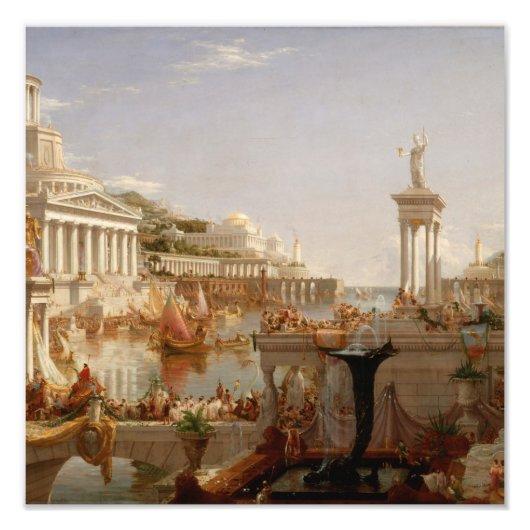 Impression Photo Thomas Cole Perfection The Course of the Empire (Devant)