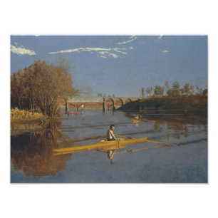 Impression Photo Thomas Eakins - Champion Single Sculls