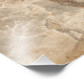 Impression Photo Thomas Gainsborough - Paysage boisé avec paysan (Coin)