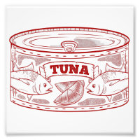 Thon dans une boîte de conserve