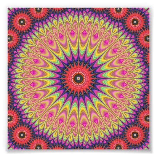 Impression Photo Thorn mandala (Devant)