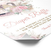 Impression Photo Tirage au sort de couche Cheval à bascule Fleurs R (Coin)