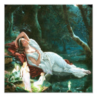 Titania Dormir au clair de lune Simmons Fae Art