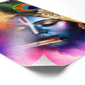 Impression Photo Titre : Enigmatic Krishna - Un hommage intemporel (Coin)