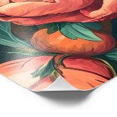 Impression Photo Toile rose pâle (Coin)