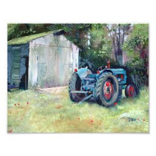Impression Photo T'ol Tractor Fine Art Print
