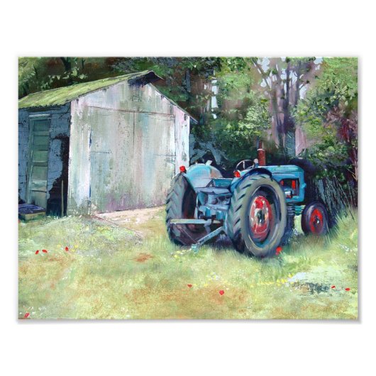 Impression Photo T'ol Tractor Fine Art Print (Devant)