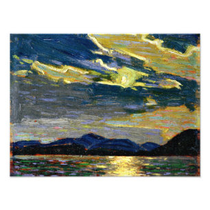 Impression Photo Tom Thomson - Clair de lune d'été chaud