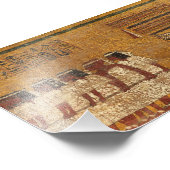 Impression Photo Tombeau de Toutankhamon, mur Est de l'histoire égy (Coin)